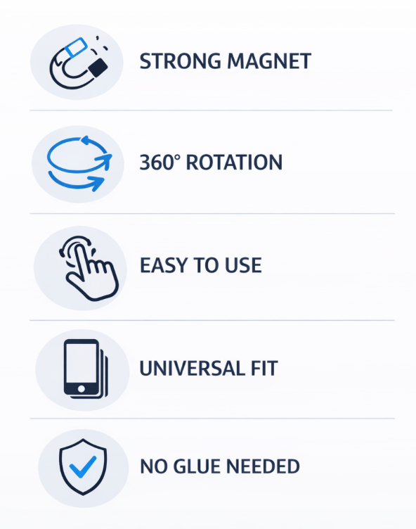 MagnaMount™ 360 Magnetic Phone Mount